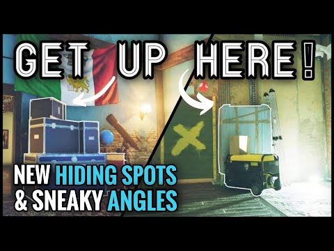 New Hiding Spots + Sneaky Angles Rainbow Six Siege