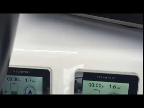 Oceanvolt Hydro-Generation On-board Kato at 12.2 knots.