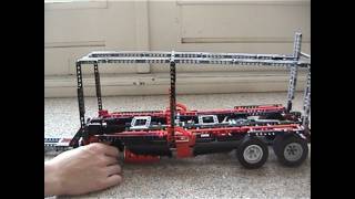 preview picture of video 'LEGO Technic Car-Transporter'