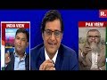 Major Gaurav Arya Vs Pakistan S Col Shafqat Saeed The Debate With Arnab Goswami