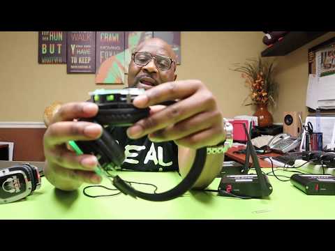 How to set up Quiet On The Set Silent Disco Transmitters and Headphones