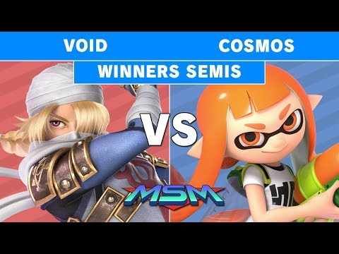 MSM 213 - PG | Cosmos (Inkling) Vs CLG | Void (Joker, Sheik) Winners Semis - Smash Ultimate