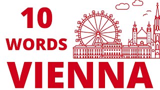 10 Viennese Words for your trip to VIENNA