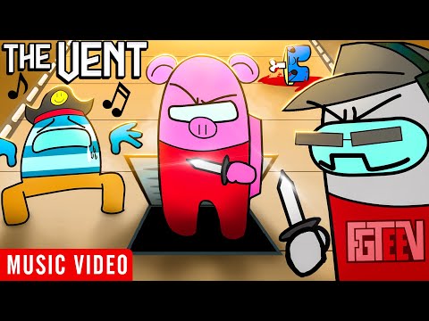 THE VENT 🎵 FGTeeV Among Us Music Video feat. Raptain Hook