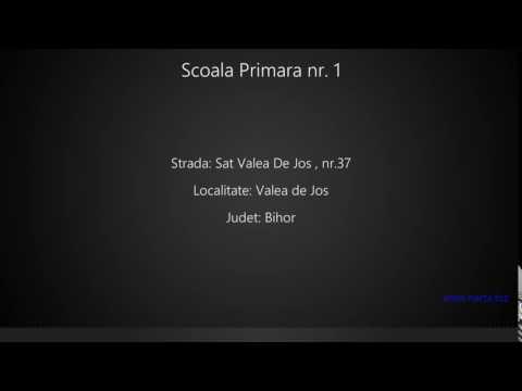 Scoala Primara nr. 1 Valea de Jos