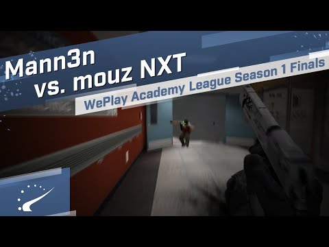 Mann3n vs. mouz NXT - WePlay Academy League Season 1 Finals