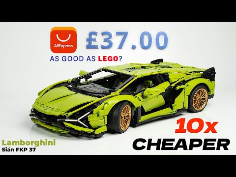 Is Lego Technic from AliExpress worth it? 42083 Lamborghini Sian 42115 Review