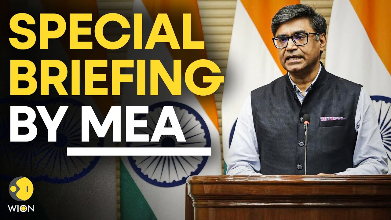 Merz In India LIVE:Special Briefing By MEA's Vikram Misri On The Visit Of German Chancellor In India