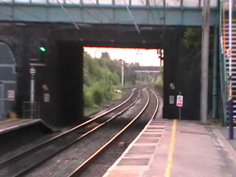 Freightliner 86637 and 86613 passing Leyland on 4S56 18th June 2010