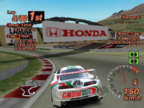 Gran Turismo 2 Playthrough Part #95 - Endurance - Laguna Seca 200 Miles