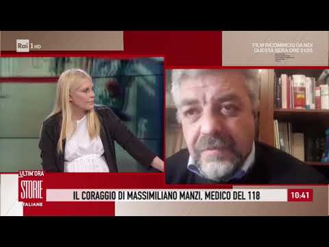 Coronavirus, il coraggio di Massimiliano Manzi, medico del 118 - Storie italiane 17/03/2020