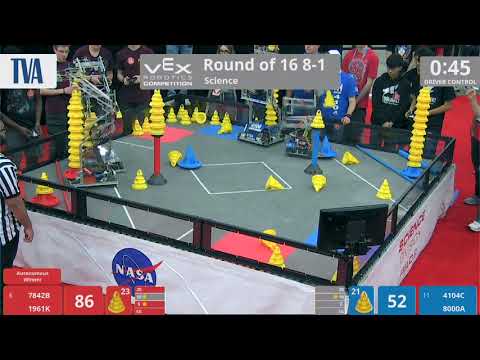 2018 VRC Sci R16 8-1 - 7842B 1961K vs 4104C 8000A - 119 to 97