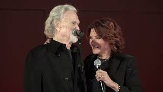 Rosanne Cash &amp; Kris Kristofferson - Loving Her Was Easier (Willie Nelson 90 Hollywood Bowl)