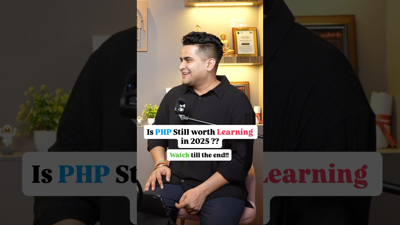 Is PHP Still worth Learning in 2025 ? #ai #web #php