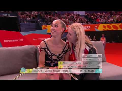 FRIZELLE Gemma Natasha (CAN) Hoop (Qualifications) [Common Wealth Games 2022]