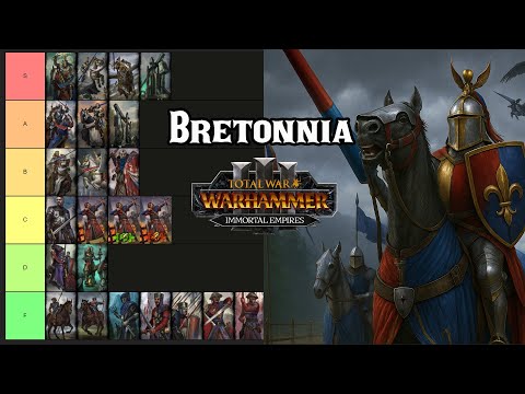 Complete JOKE, Bretonnia Campaign Unit Roster Tier List - Total War: Warhammer 3 Immortal Empires