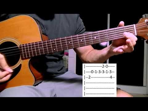 Moreninha Linda - Tonico e Tinoco Aula Solo Violão (como tocar)