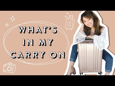What's In My Carry On (What's In My Carry On)