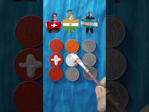 Indian 🇮🇳 Switzerland 🇨🇭 Argentina 🇦🇷 Flag Drawing Independence Day Drawing #shorts #art