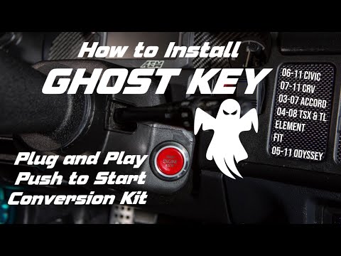 Plug and Play Push to Start Conversion Kit Install: 06-11 Civic, 03-07 Accord & More!