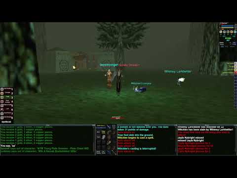 EverQuest P99 Red Server Paladin - First PvP Encounter!!  Thank you so much Witchlee!!!
