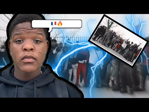 American Reacts to French Drill | React to Leto - double bang 6 Réal