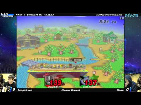 KTAR 8 - Nairo vs Seagull Joe - SSBB
