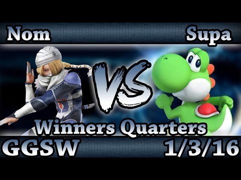 GGSW 14 - GG|Nom (Sheik) Vs. Supa (Yoshi) Smash Wii U Winners Quarters - Smash 4
