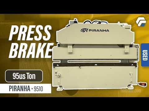 Used PIRANHA 9510 Press Brakes Texas US | FMI Trading #1704754