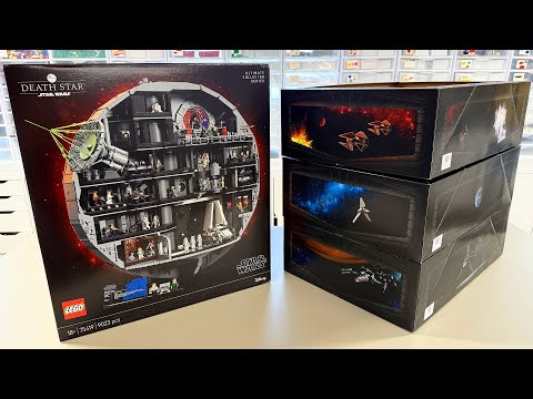 LEGO Death Star Unboxing! WORLDS MOST EXPENSIVE LEGO SET!