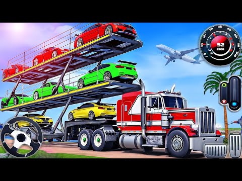 New Car Transport Truck Driving Simulator 3D - Cargo Transport Multistory Vehicle 2025 - GamePlay