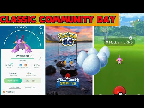 Classic Community Day in April OMG | Mudkip Community Day Announced | Pokemon Go