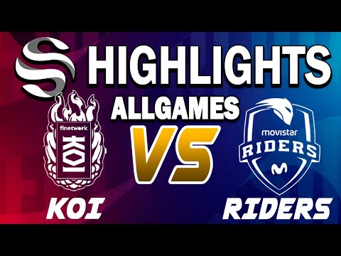 KOI VS MOVISTAR RIDERS GAMES HIGHLIGHTS - LEAGUE OF LEGENDS - SUPERLIGA - SEMIFINAL