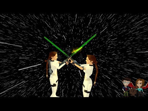 BONUS:  Lara at the Movies: Star Wars - Episode 1. (Battleship) - TRLE multiplayer