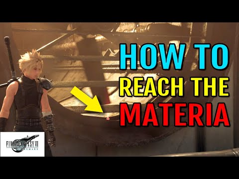 How to Reach the RED Materia behind the fan in Sector 4 Chapter 6 | FF7 Remake (Cleanup Crew Trophy)