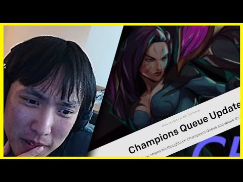 @doublelift talks about NEW Champions Queue Update from Riot Games