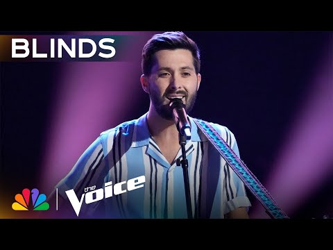 Reid Zingale's Magic Acoustic Performance of Noah Cyrus' "July" | The Voice Blind Auditions | NBC