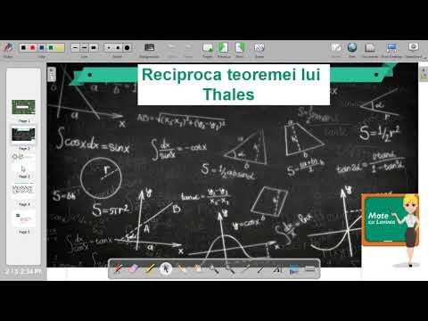 Reciproca Teoremei lui Thales