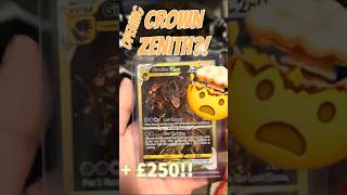 Opening CROWN ZENITH finally!! #pokemon #pokemontcg #crownzenith #shorts #fyp