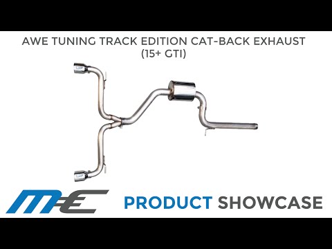 AWE Tuning Track Edition Cat-back Exhaust (15+ GTI)