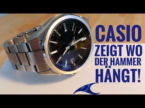 Casio Oceanus OCW-T200s "Highest Japanese precision!" Review, German OCW-T200-1ajf