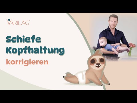 Schiefe Kopfhaltung bei Babys korrigieren