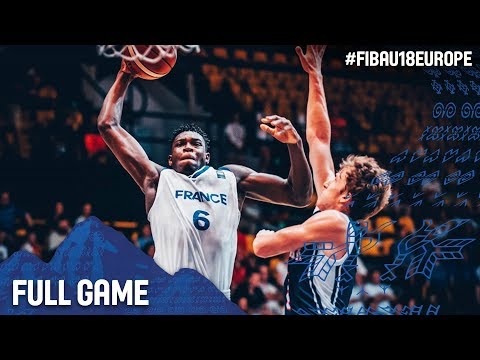 France v Slovak Republic - Full Game - FIBA U18 European Championship 2017