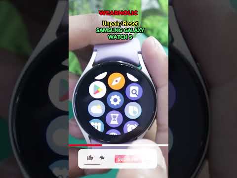 How To Unpair Samsung Galaxy Watch 5 From Phone ⌚⚡ Easily Disconnect It From Your Phone 🔥 #shorts