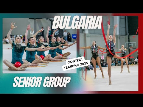 🌟 Group Bulgaria – FIRST LOOK at New Routines: 2 Hoops & 3 Balls / 5 Ribbons | Control Training 2025