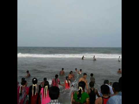 Fantastic sea beach in channai