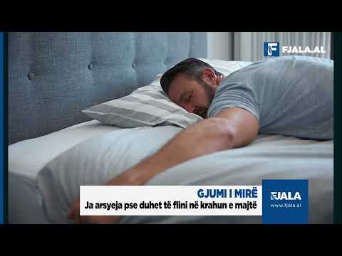 Gjumi i mirë, ja arsyeja pse duhet të flini në krahun e majtë