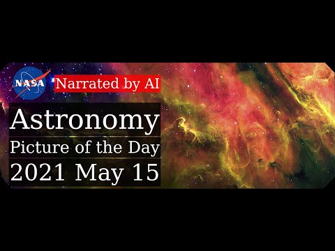 APOD: 2021-05-15 - The Southern Cliff in the Lagoon (Narrated by Emma)