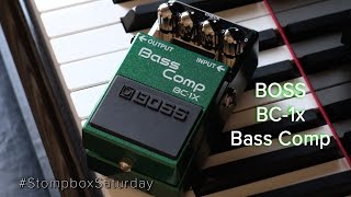 Video thumbnail for Stompbox Saturday No.70 : BOSS BC-1x (Compressor Pedal Demo & Review) by Sean Pierce Johnson