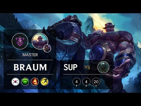 Braum Support vs Pyke - KR Master Patch 9.19
